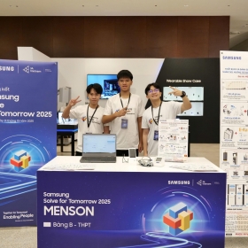 Samsung Solve for Tomorrow 2025: Nơi gieo mầm tài năng công nghệ trẻ
