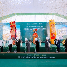 Khởi công Dự án đầu tư xây dựng nhà ở thấp tầng - An Khánh Ecomony