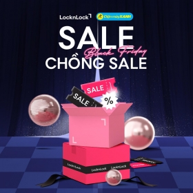 LocknLock tung ưu đãi kép: Đại giảm giá Black Friday và quà tặng 0 đồng cực chất