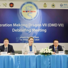 10 tháng đầu năm, Hải quan Việt Nam thu giữ 2,3 tấn ma túy trong khuôn khổ OMD 7