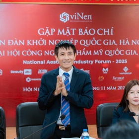 Diễn đàn Khởi nghiệp Quốc gia 2025, nhấn mạnh vai trò đổi mới sáng tạo và ngành công nghiệp thẩm mỹ