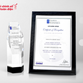 Sản phẩm mua trước trả sau Home PayLater đoạt giải thưởng quốc tế