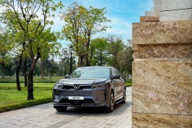 Lô xe điện VinFast VF 9 đầu tiên trên thế giới xuất xưởng