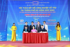 Lần đầu tiên Samsung thực hiện dự án phát triển nhà máy thông minh tại Khu vực miền Trung
