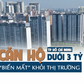 TP.HCM: Căn hộ dưới 3 tỷ 'biến mất' khỏi thị trường