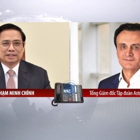 AstraZeneca cam kết đẩy mạnh cung ứng vắc-xin cho Việt Nam