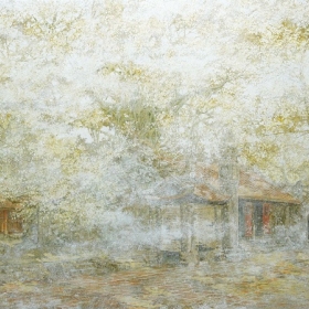 Triển lãm tranh sơn mài về ‘Miền cổ tích’