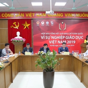 44 tác phẩm đoạt Giải báo chí toàn quốc ‘Vì sự nghiệp Giáo dục Việt Nam’ năm 2019
