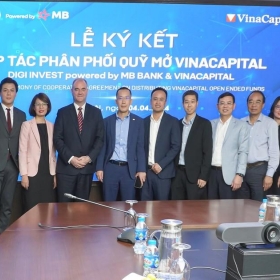 Digi Invest powered by MBBank hợp tác phân phối chứng chỉ quỹ mở VinaCapital