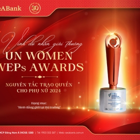 SeABank vinh dự nhận giải thưởng UN WEPs Award 2024 hạng mục “Bình đẳng giới tại thị trường”