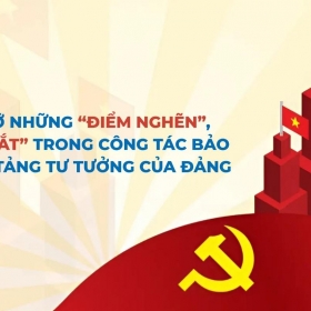 Tháo gỡ những “điểm nghẽn”, “nút thắt” trong công tác bảo vệ nền tảng tư tưởng của Đảng