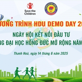 Đại học Hồng Đức chuẩn bị tổ chức HDU Demo Day 2025 thúc đẩy khởi nghiệp xanh