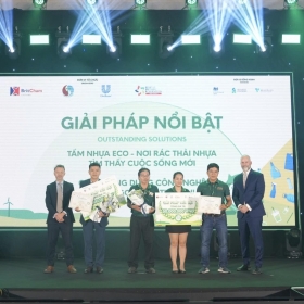 Trao giải cuộc thi “Giải pháp đổi mới tuần hoàn Nhựa 2024”