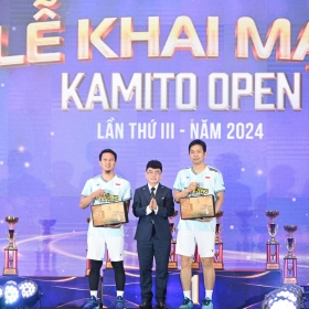 Khai mạc Giải cầu lông Kamito Open năm 2024