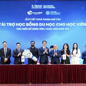 Tiếp cận xu hướng học tiếng Anh hiện đại cùng Học bổng S-Global