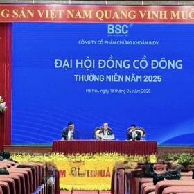 ĐHĐCĐ Chứng khoán BIDV (BSC): Lợi nhuận mục tiêu 560 tỷ đồng, dự kiến trả cổ tức tỷ lệ 10% trong năm 2025