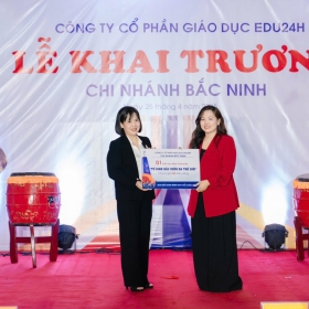 Edu24h tiếp tục đồng hành cùng thanh niên địa phương vươn ra thế giới