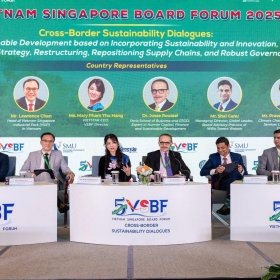 Diễn đàn Quản trị cấp cao Việt Nam Singapore VSBF 2025: Thiết lập biểu đồ bền vững ASEAN