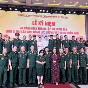 70 năm Sư đoàn 324: Tự hào chặng đường chiến đấu và xây dựng vẻ vang, phát huy truyền thống anh hùng và phẩm chất “Bộ đội cụ Hồ”