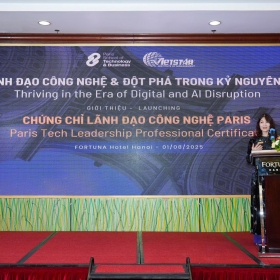 Trường Kinh doanh & Công nghệ Paris hợp tác chiến lược cùng Viện Quản lý Vietstar tiên phong đào tạo lãnh đạo công nghệ trong kỷ nguyên AI