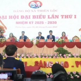 Thiên Lộc trong kỷ nguyên mới: Đoàn kết - Dân chủ - Trách nhiệm - Sáng tạo - Phát triển