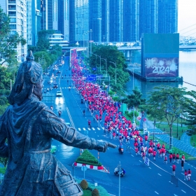 Giải Marathon quốc tế TP. Hồ Chí Minh Techcombank mùa thứ 8 - Giải chạy biểu trưng với bước chạy “Vì một Việt Nam vượt trội”
