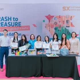 Cuộc thi Sáng tạo Nghệ thuật và Thiết kế Trash to Treasure Việt Nam 2025 đã tìm ra tác phẩm xuất sắc nhất