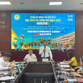 Giải Golf Học viện Tài chính mở rộng năm 2025 - Cup BIDV