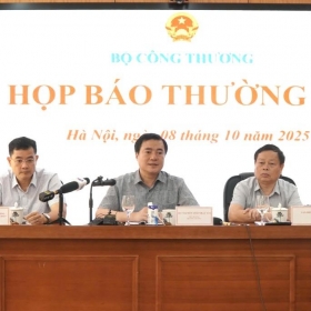 Bộ Công Thương họp báo thường kỳ Quý III/2025
