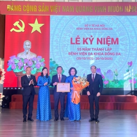 Bệnh viện Đa khoa Đống Đa: 55 năm - Một hành trình chăm sóc sức khỏe nhân dân