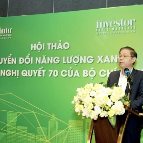 Chuyển đổi năng lượng xanh nhìn từ Nghị quyết 70