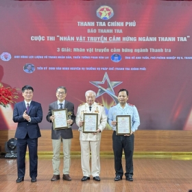Trao giải Cuộc thi “Nhân vật truyền cảm hứng ngành Thanh tra” năm 2025