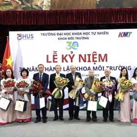 Khoa Môi trường - Đại học Khoa học Tự nhiên: 3 thập kỷ kiến tạo tri thức xanh