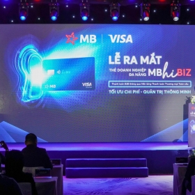 MB ra mắt Thẻ doanh nghiệp đa năng MB Visa Hi BIZ - Đánh dấu bước tiến mới trong chuyển đổi số doanh nghiệp