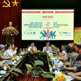 Công bố Giải vô địch bóng bàn quốc gia Báo Nhân Dân lần thứ 42