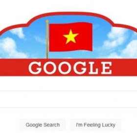 Google chào mừng Quốc khánh Việt Nam bằng doodle đặc biệt