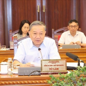 Tổng Bí thư, Chủ tịch nước Tô Lâm thăm hỏi đồng bào, chiến sĩ bị ảnh hưởng của bão số 3