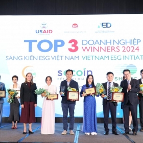 Công bố và vinh danh các doanh nghiệp đạt giải “Sáng kiến ESG Việt Nam 2024”