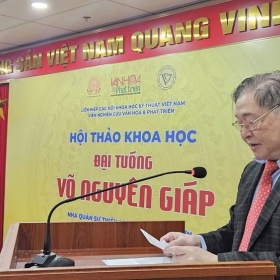 Hội thảo khoa học “Đại tướng Võ Nguyên Giáp: Nhà quân sự thiên tài, nhà văn hóa lớn”