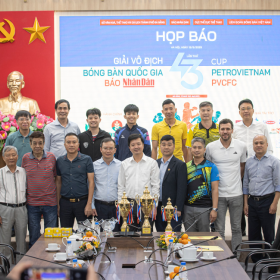 Giải vô địch bóng bàn quốc gia Báo Nhân Dân lần thứ 43 tranh Cúp PetroVietnam-PVCFC năm 2025