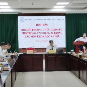 VUSTA: Đổi mới phương thức giáo dục phổ thông, ứng dụng AI trong các môn khoa học xã hội