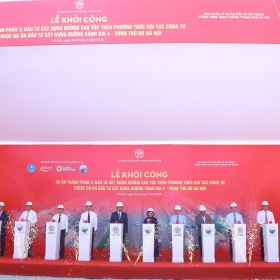 Hà Nội khởi công cao tốc trên Vành đai 4, vốn đầu tư hơn 56.000 tỷ đồng