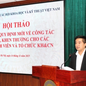Phổ biến quy định mới về công tác thi đua, khen thưởng cho các hội thành viên thuộc VUSTA