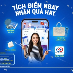 Khách hàng rinh ngàn quà tặng trong chương trình tích điểm của My MobiFone