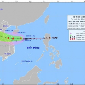 Tập trung ứng phó áp thấp nhiệt đới có khả năng mạnh lên thành bão và mưa lũ