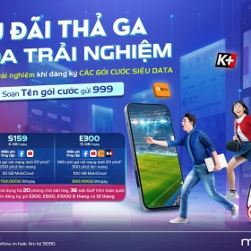 Tối đa trải nghiệm cho khách hàng, MobiFone mang đến siêu ưu đãi cho các gói cước data