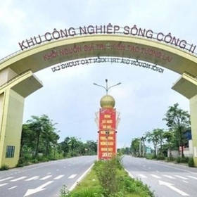 Dự án Khu công nghiệp Sông Công II tăng vốn lên hơn 2.340 tỷ đồng