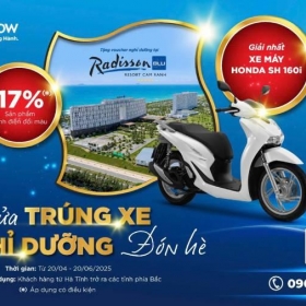 Thương hiệu cửa số 1 Việt Nam khuyến mãi “khủng”: Kỳ nghỉ 5 sao và cơ hội trúng xe SH sành điệu