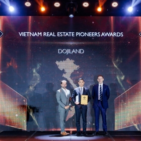 DOJILAND thắng lớn tại Dot Property Vietnam Awards 2025