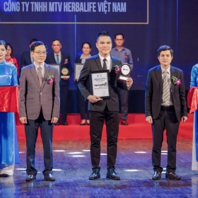 Herbalife Việt Nam đạt Chứng nhận Top 10 nhãn hiệu nổi tiếng Việt Nam